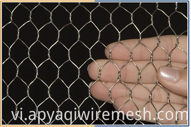 1/2" Galvanized Poultry Fence Hexagonal Wire Mesh Chicken Wire  Mesh